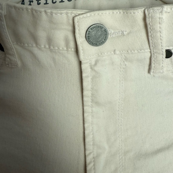 Nordstrom Women's Cream Skinny Jeans - Picture 4 of 7